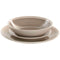 Serviesset Home ESPRIT Beige Grijs Keramiek 18 Onderdelen