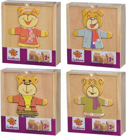 Eichhorn Houten Puzzel Beer, 20st.