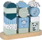 Eichhorn Houten Stapelpuzzel Panda 15dlg.