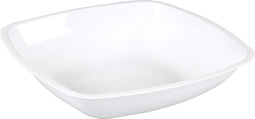 Goldplast Bord - diep bord - reusable - vierkant - 1-vaks - pP - 18x18cm - wit - 25 stuks