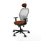 Jorquera Piqueras y Crespo 1D036N1 - Bureaustoel met hoofdsteun - Verstelbare hoogte - Wit Bruin