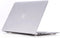Lunso Geschikt voor MacBook 12 inch cover hoes - case - mat transparant