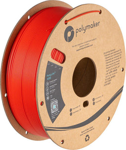 Polymaker PE01004 - PolyLite ABS Filament - Geurarm 1.75 mm Rood (1000 g)