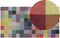 KANDIRA - Laagpolig vloerkleed - Multicolor - 80 x 150 cm - Wol