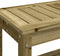 vidaXL - Tuinbank - 108x35x45 - cm - geïmpregneerd - grenenhout