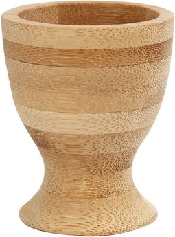Eierdopje van hout 6 cm - Houders voor gekookte eieren - Ontbijt en lunch Pasen tafeldecoratie
