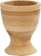Eierdopje van hout 6 cm - Houders voor gekookte eieren - Ontbijt en lunch Pasen tafeldecoratie