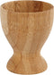 Eierdopje van hout 6 cm - Houders voor gekookte eieren - Ontbijt en lunch Pasen tafeldecoratie