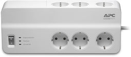 APC Essential - Overspanningsbeveiliger - 6 Geaarde uitgangen 230V - Levenslange garantie