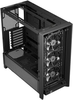 Corsair 4000D RS - ATX Tower - 3x RS120 PWM-ventilatoren - Zwart