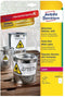 Avery Zweckform L4775-8 - Folie-etiketten 210 x 297 mm - Weersbestendig en permanent hechtend - Wit (8 stuks)