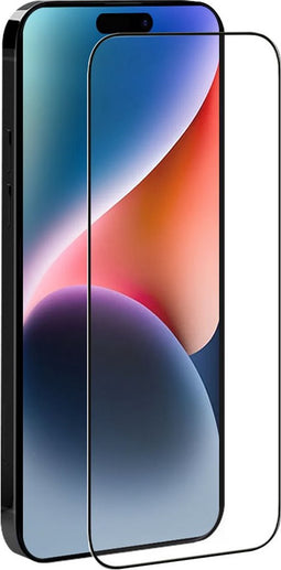 Eiger Mountain Glass Edge Screen Protector Geschikt voor iPhone 15 Plus | Case Friendly | Tempered Glass | Full Screen | Gerecycled Glas
