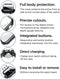 Eiger Mountain Glass Full Case Apple Watch Ultra 49mm zwart