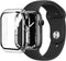 Eiger Mountain Glass Full Case Hoesje Transparant Geschikt voor Apple Watch 7/8/9 41MM