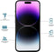 Eiger Mountain Glass Screen Protector Geschikt voor iPhone 15 / 15 Pro | 9H Tempered Glass | Case Friendly | Ultra Dun | Glasplaatje