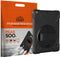 Eiger Peak 500m Back Cover Hoes Zwart Geschikt voor Apple iPad 10.2 (2019/2020/2021)