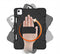 Eiger Peak 500m Back Cover Hoes Zwart Geschikt voor Apple iPad 11 (2025) / 10.9 (2022)