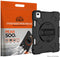 Eiger Peak 500m Back Cover Hoes Zwart Geschikt voor Apple iPad 11 (2025) / 10.9 (2022)