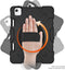 Eiger Peak 500m Back Cover Hoes Zwart Geschikt voor Apple iPad 11 (2025) / 10.9 (2022)