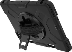 Eiger Peak 500m Back Cover Hoes Zwart Geschikt voor Apple iPad 11 (2025) / 10.9 (2022)