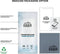 Eiger Screen Protector 3D Tempered Glass Geschikt voor Samsung Galaxy A14