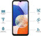 Eiger Screen Protector 3D Tempered Glass Geschikt voor Samsung Galaxy A14