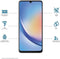Eiger Screen Protector Tempered Glass Case Friendly Geschikt voor Samsung Galaxy A34