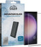 Eiger Tempered Glass Case Friendly Full Screen Geschikt voor Samsung S23 Ultra