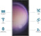 Eiger Tempered Glass Case Friendly Full Screen Geschikt voor Samsung S23 Ultra