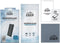Eiger Tempered Glass Case Friendly Full Screen Geschikt voor Samsung S23 Ultra