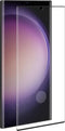 Eiger Tempered Glass Case Friendly Full Screen Geschikt voor Samsung S23 Ultra