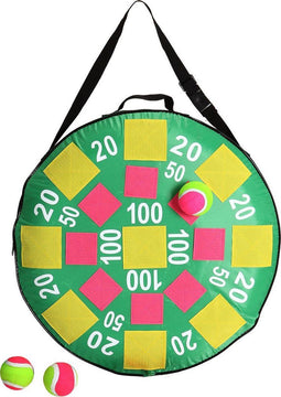 BS Toys Velcro Darts - Dartbord Werpspel - Dartspel Kinderen - Speelgoed 6 Jaar - 50 X 50 X 10 cm - Buitenspeelgoed - Cadeau kind