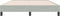vidaXL - Bedframe - zonder - matras - 140x220 - cm - fluweel - lichtgrijs