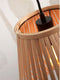 GOOD&MOJO Vloerlamp Merapi - Bamboe Wit/Naturel - 57x30x150cm - Modern - Staande lampen voor Woonkamer - Slaapkamer