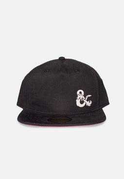 Dungeons And Dragons - Snapback Pet - Logo - Zwart