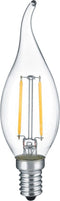 Trio - LED Kaarslamp - Filament - E14 Fitting - 2W - Warm Wit 2700K