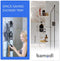 Douche Organizer RVS - 3 Lagen - Roestvrij - Zonder Boren - 2 Haakjes - Zilver