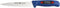 Eikaso Solingen Fileermes 18 cm - Middenspits en Flexibel - Ergonomisch Blauw Handvat