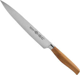 Eikaso Solingen Gesmeed Vleesmes 21 cm - Handgesmeed RVS - Olijfhouten Handvat