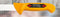 Eikaso Solingen Hammes/Zalmmes 30 cm - Gekarteld - Semi Flexibel - Geel Heft