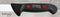Eikaso Solingen Hammes/Zalmmes - Gekarteld - 30 cm Lemmet - Semi Flexibel - Zwart Heft