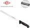 Eikaso Solingen Hammes/Zalmmes - Gekarteld - 30 cm Lemmet - Semi Flexibel - Zwart Heft