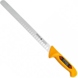 Eikaso Solingen Hammes/Zalmmes met Kuilen - Semi Flexibel - 26 cm Lemmet - Geel