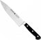 Eikaso Solingen Koksmes 16 cm met Stijf Lemmet - Zwart Ergonomisch Handvat