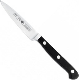 Eikaso Solingen Officemes 12 cm - RVS Lemmet - Ergonomisch Zwart Handvat