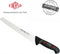 Eikaso Solingen Patisseriemes met Golfpatroon - 26 cm Semi-Flex RVS - Ergonomisch Zwart Heft