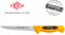 Eikaso Solingen Professioneel Uitbeenmes - 13 cm Semi-Flexibel - Molybdeen Staal - Ergonomisch Geel Heft
