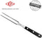 Eikaso Solingen Professionele 18 cm Vleesvork - Ergonomisch Handvat - Ideaal voor BBQ & Keuken