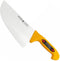 Eikaso Solingen Slagersmes Extra Breed - 26 cm Lemmet - Stijf - Geel Handvat