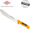 Eikaso Solingen Slagersmes met Bull Nose - 21 cm Lemmet - Stijf - Geel Heft